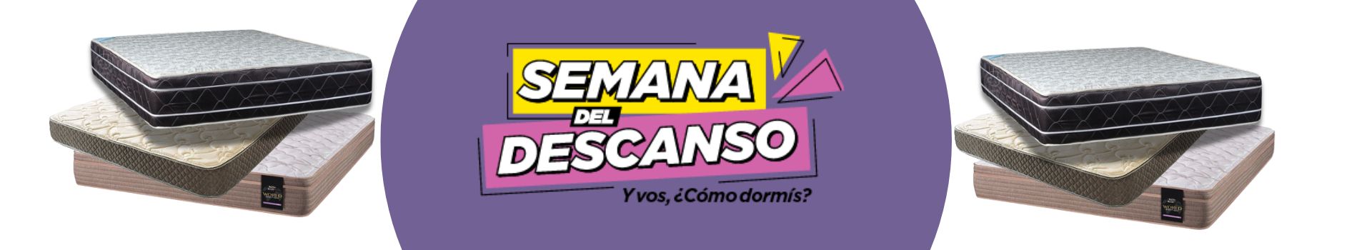 Banner ¡SEMANA DEL DESCANSO!  - Musicalisimo